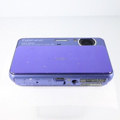 260 SONY Cyber-shot DSC-T110 パープル SONY Digital Camera DSC-T110 Purple Cyber Shot 16.1MP 4x Optical