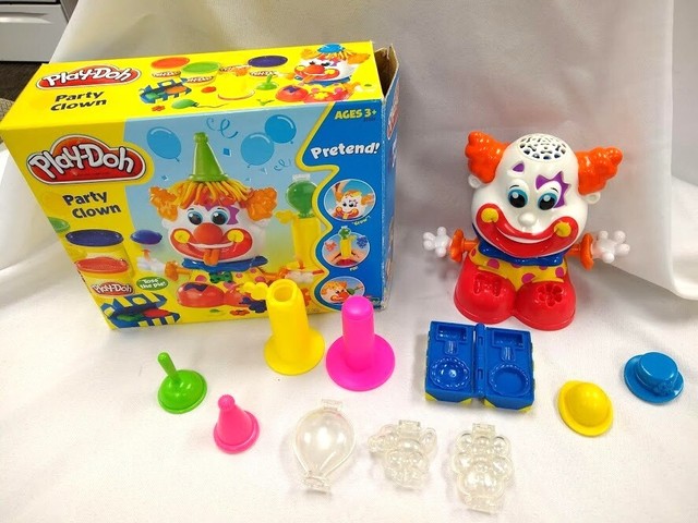 play doh clown