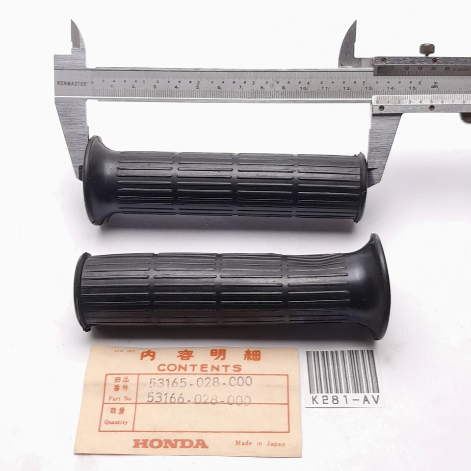 Empuñadura de mano Honda S90 CS90 S65 CB100 CB125S CA160 CA175 CD125 CD175 NUEVO EN STOCK #3 Foto 2 de 4