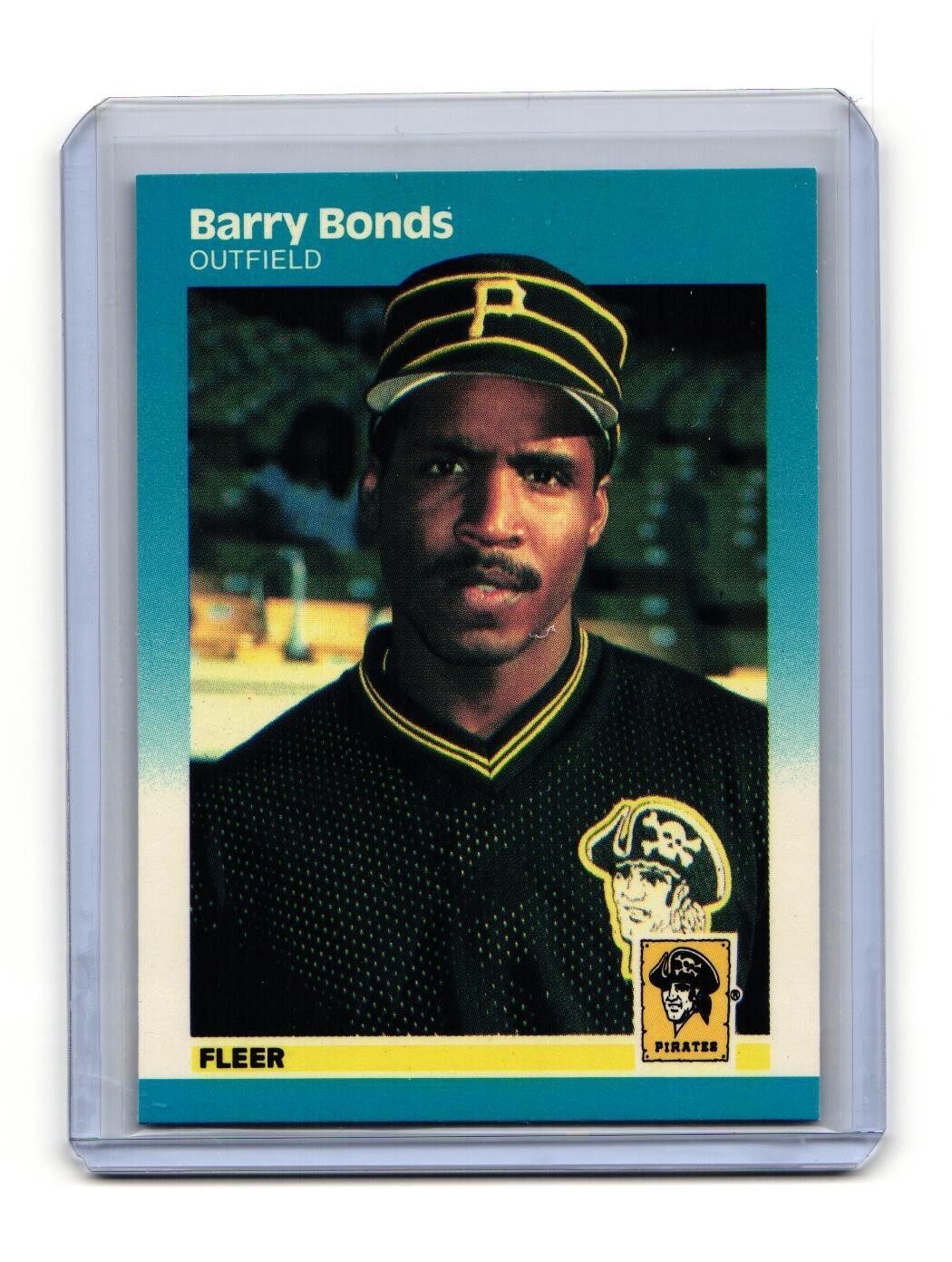 1987 Fleer #604 Barry Bonds Pittsburgh Pirates RC SKU#16594