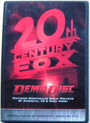 20th Century Fox Demo Disc 3 - DareDevil, X2 & Much More! (DVD) - VERY GOOD