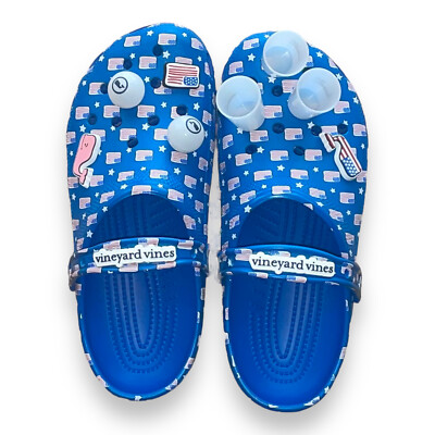 Crocs X Vineyard Vines 4th of July Men