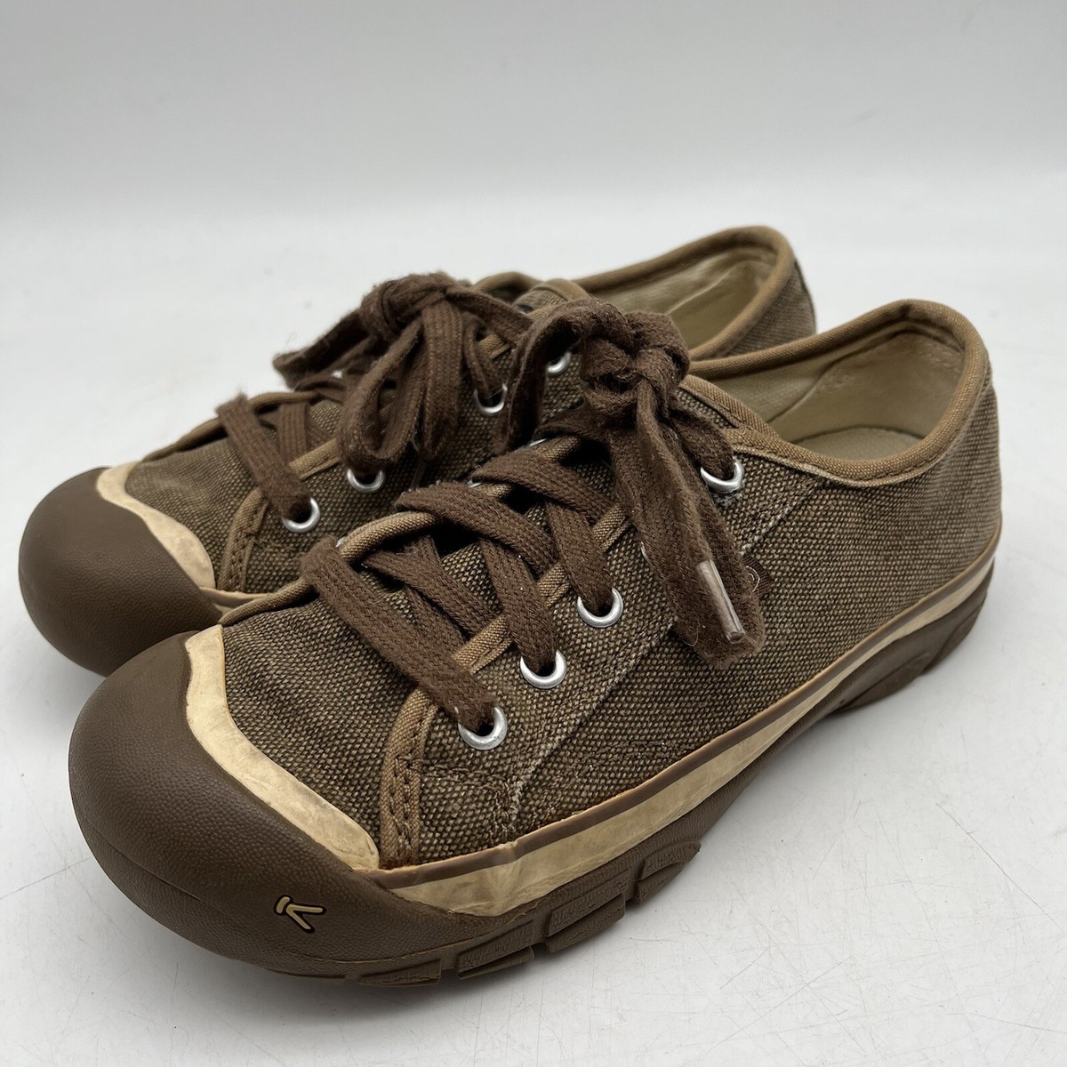 Keen Coronado Walking Shoes Women US 3 Tan Vulcanized Lace Keen Coronado Walking Shoes Women US 3 Tan Vulcanized Lace
