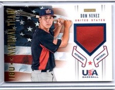 2012 USA Baseball Collegiate National Team DOM NUNEZ Patch 04/35
