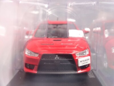 Mitsubishi Lancer Evolution 2007 1/43 Scale Box Mini Car Display