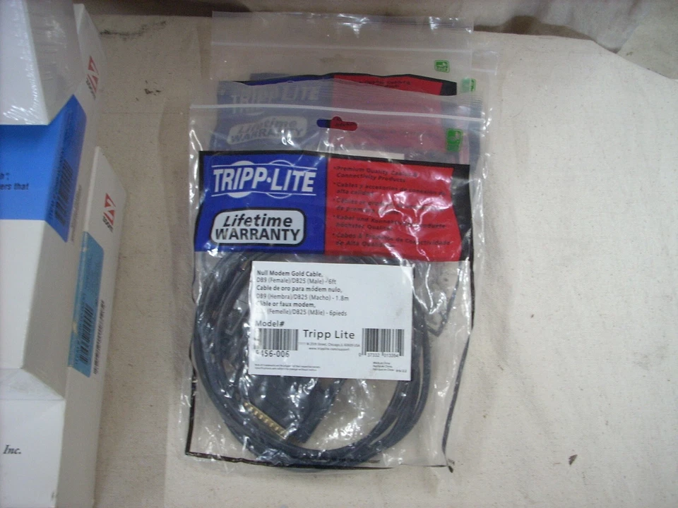 Zoom 2949 External 56K V.90 Fax Modem with Null Modem Cable - Image 2 of 2