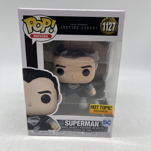 Funko POP #1127 Superman (Action Pose) DC Zack Snyders Justice League Hot Topic - Picture 1 of 7