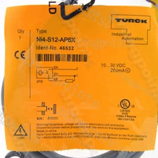 1PC TURCK Ni4-S12-AP6X 46532 Inductive sensor PNP ~
