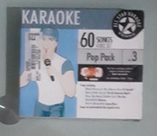 all star KARAOKE POP PACK vol 3 not original artists CD NEW cover slice