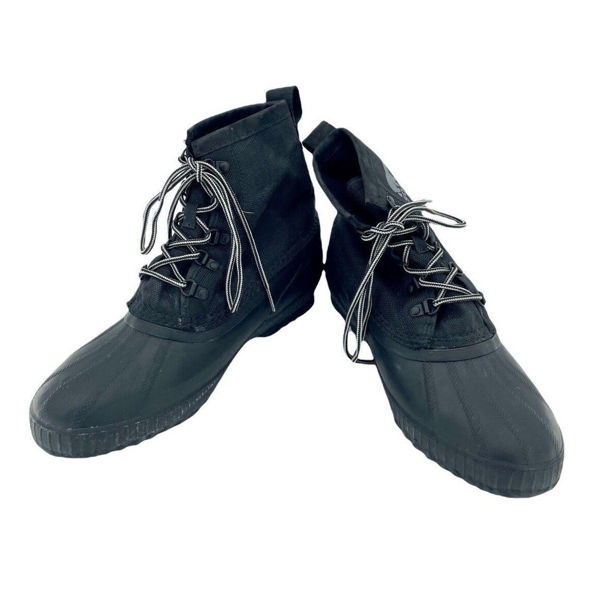 Sorel Men\'s Cheyanne II Short Nylon Rubber Lace Up Boots Black SZ 10 New Amazon.com | Sorel Men main image 3