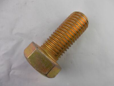 Hex Head Bolt 7/8''- 9 x 2'' Long ''1 Bolt'' Grade 8  Zinc 7/8-9x2