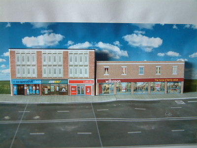 oo gauge low relief card kits