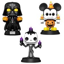 Funko Pop! Súper - Figura Vinilo Iluminada Halloween - Seleccionar Figura(s)