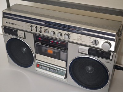 Aiwa CS-600E Ghetto Blaster Boombox | DSL System | Radio OK | Vintage Rarität