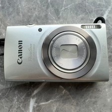 Canon PowerShot ELPH 180 20 MP 8x Zoom Silver Digital Camera