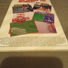 World Series Baseball II | Sega Saturn | Manual Only