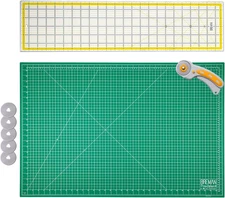 WA Portman Self Healing Cutting Mat & Rotary Cutter Set – 45Mm Rotary Cutter for