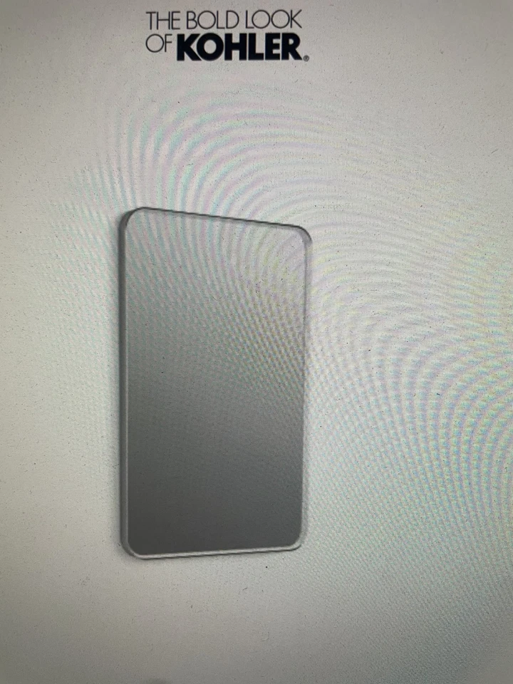 Espejo de pared Kohler K-31364-CPL Essential 24" W x 36" H con marco de metal de transición Foto 2 de 2