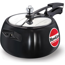 Hawkins Fast Cook Pressure Cooker 5L Black Al...