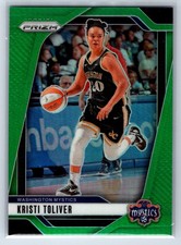 2024 Panini Prizm WNBA #12 Kristi Toliver Green Prizms Basketball