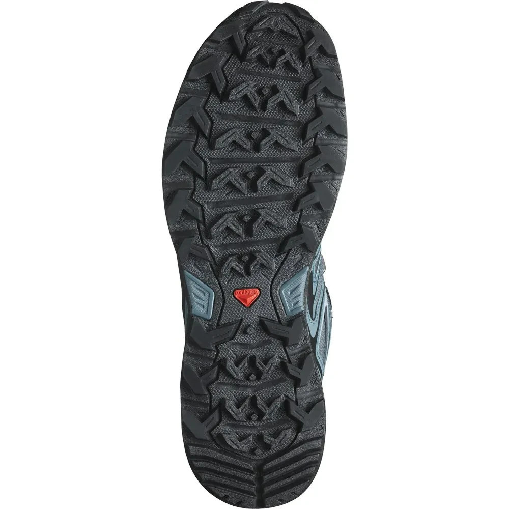 Scarpe scarponi da trekking SALOMON da uomo grigie e blu X Ultra Pioneer Mid Gore Tex UK 10 5