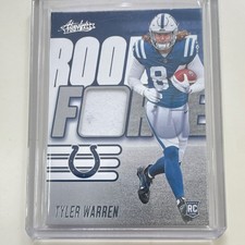 Panini Absolute Rookie Force Tyler Warren Colts #RF-TWN Rookie 2025 NFL