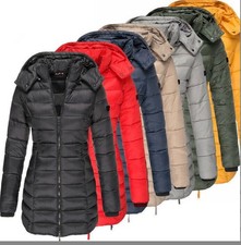 🔥🔥Damen Herbst Übergangs Jacke Stepp Mantel Parka Steppjacke Lange Coat Winter