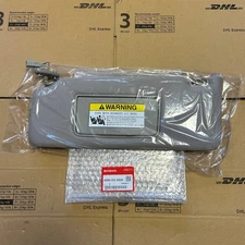 【NEW】Honda Genuine 2007-2012 Acura RDX Sunvisor Assy, Driver Side (Gray)