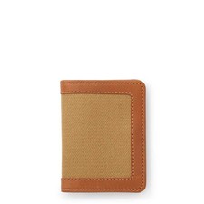 Official Filson Outfitter Leather Card Wallet Tan - Brand New