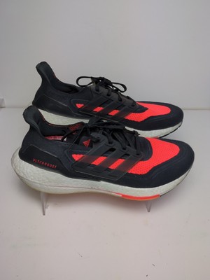 Adidas Ultraboost 21 Solar Carbon Red Men's Size 12