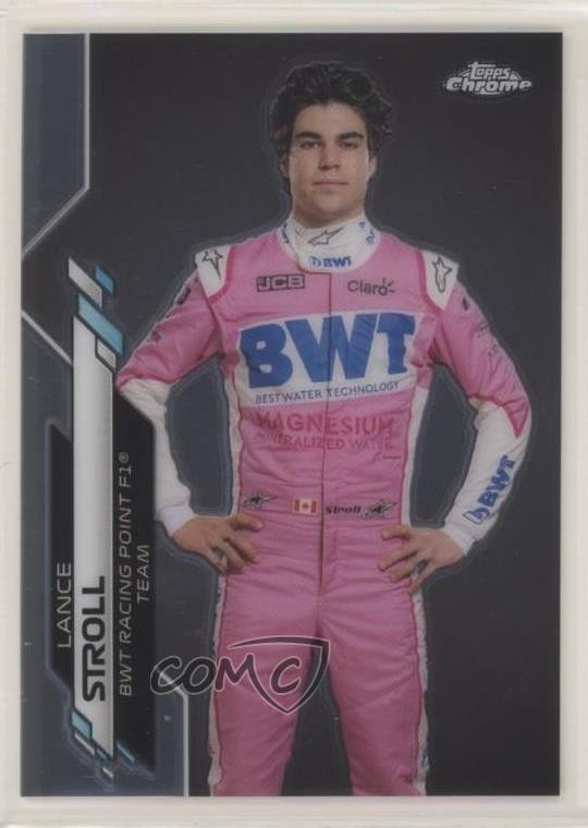 2020 Topps Chrome Formula 1 F1 Racers Lance Stroll #14 oi7