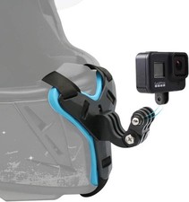 Motorcycle Helmet Chin Strap Mount for GoPro Hero 13/12/11/10/9/8/7/ 2018 /6/...