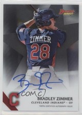 2015 Bowman's Best Best of 2015 Auto Bradley Zimmer #B15-BZ Auto 5x5