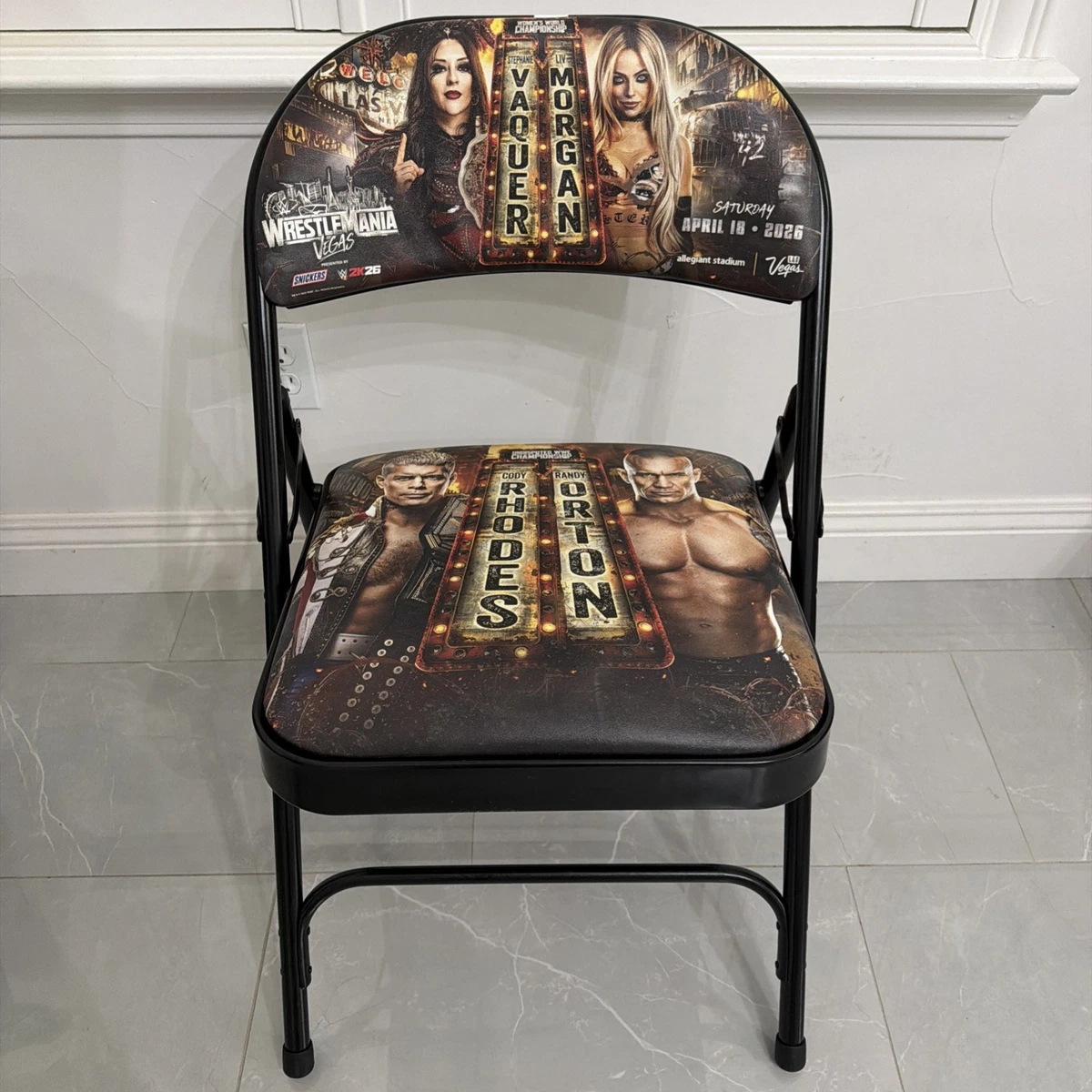 Wrestlemania Chair for sale | eBay