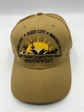 The Vanguard Navy Talent Acqusition Southwest Beige Baseball Cap Hat One Size