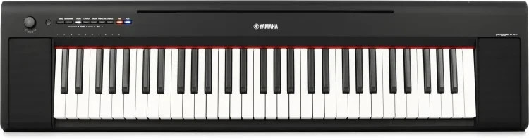 Yamaha Piaggero NP-12 Ultra-Portable Digital Piano (Black)