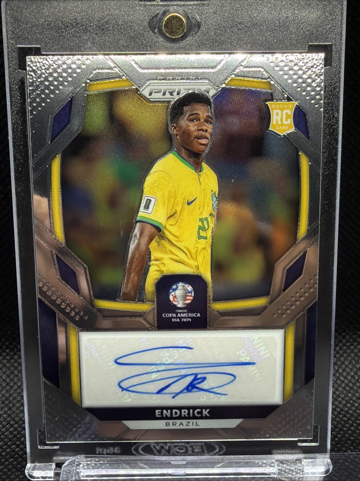 2024 Panini Prizm Rookie Copa America - Signatures Endrick #S-E Auto Autograph