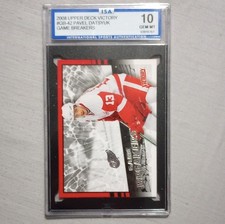 Upper Deck Victory Pavel Datsyuk #GB-42 Game Breakers ISA 10 Detroit Red Wings