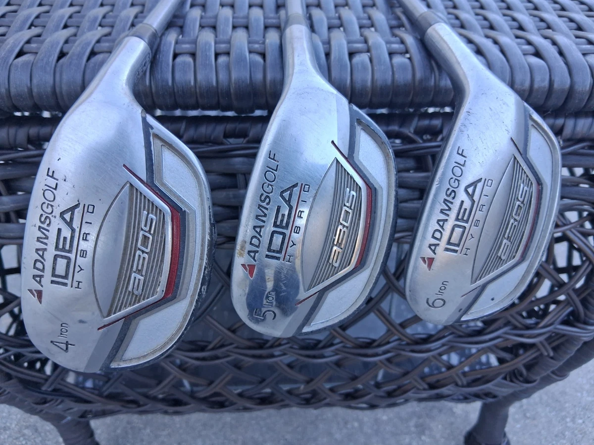 A Left Hand Adams A30S 6 Hybrid Golf Club With A Regular Flex Graphite