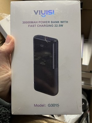 Power Bank 30000mAh 20W Schnellladung PD USB-C Mit LED Display