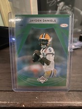 2024 Sage Hit High Series - All Rookie Team Jayden Daniels #122 Green (RC)
