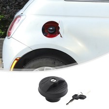 Locking Fuel Tank Cap Gas Cap Accessories Key Fits Fiat 500 595 2007-2015