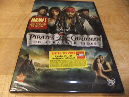 2011 Pirates of the Caribbean On Stranger Tides DVD MOVIE NEW SEALED DEPP DISNEY - Afbeelding 2 van 3