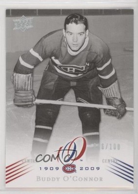 2008 Montreal Canadiens Centennial Set Parallel 100 /100 Buddy O'Connor HOF 0ae