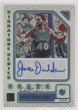 2023-24 Panini Donruss Signature Series James Donaldson #SS-JDM Auto 0u1n