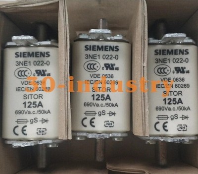 3PCS/BOX NEW FOR   3NE1022-0 3NE1 022-0 125A 690V Fuse #jd