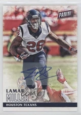 2016 Panini Black Friday Football Auto Lamar Miller #12 Auto