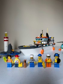 LEGO CITY: Coast Guard Patrol (60014). Great Retired Set. 100% COMPLETE!!