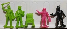 5x VTG Tim Mee Toys Plastic Galaxy Laser Space Team Monsters Monster Astronaut