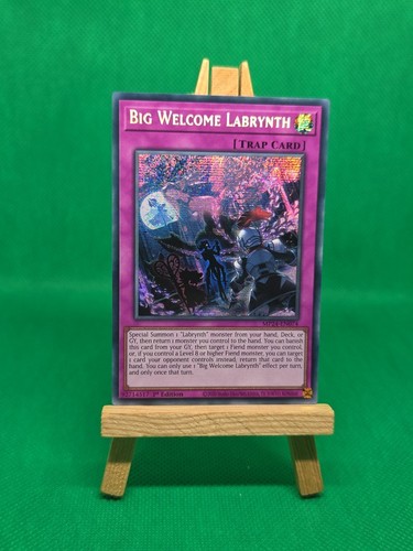 MP24-EN074 Big Welcome Labrynth Secreto Prismático Raro 1ª Edición YuGiOh - Imagen 5 de 12